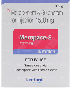 Meropace S 1.5 GM Injection 20 ML